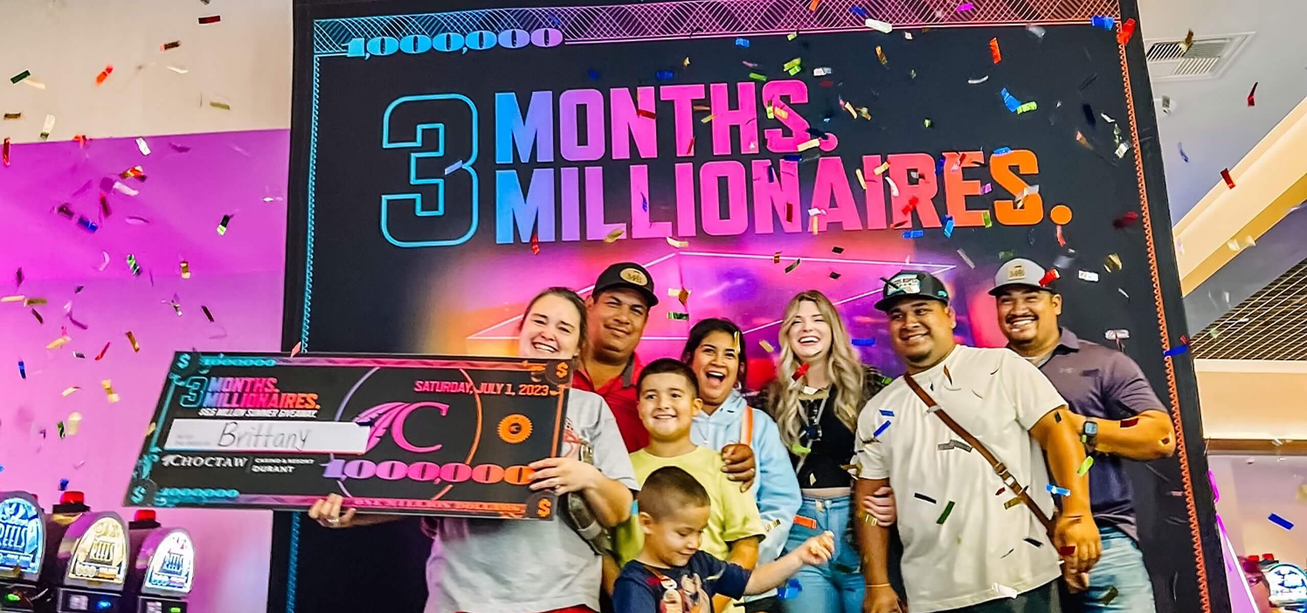 The First Million Dollar Winner Announced in Choctaw Casino & Resort
