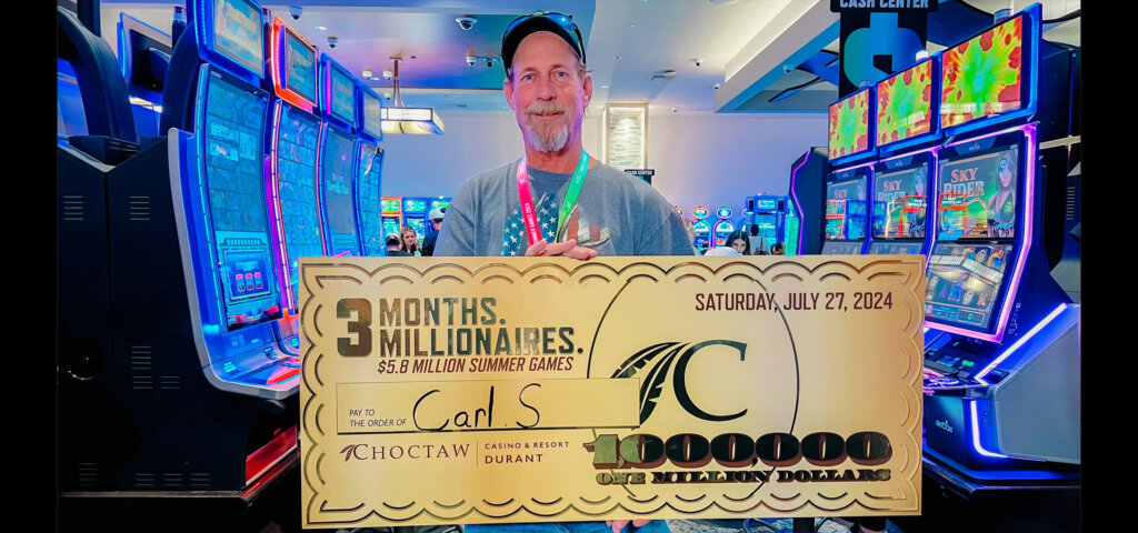 Trenton, Texas Man becomes Second Million Dollar Winner in Choctaw ...