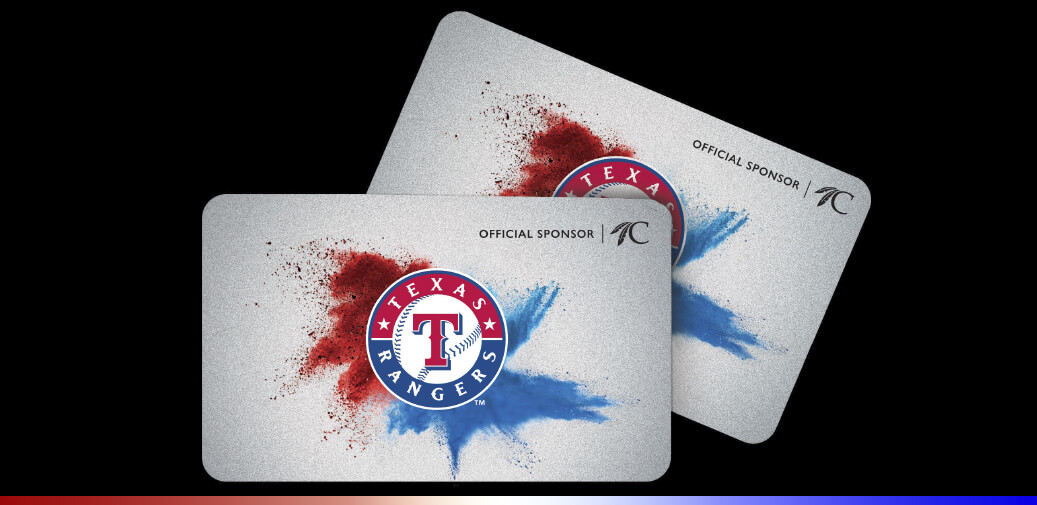 Texas Rangers Rewards Club Cards